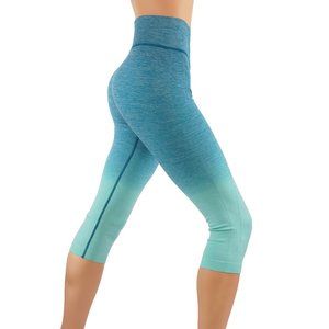 4pcs Set Ombre Capri Seamless Leggings